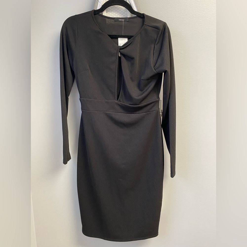 Black tunic dress
